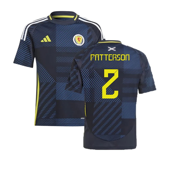 2024-2025 Scotland Home Shirt (Kids) (Patterson 2)-SoccerKits Hub | Buy Soccer Jerseys Online